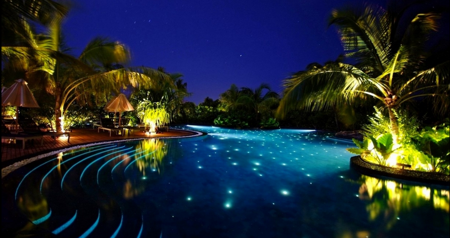 Fibre Optic Pool Lighting