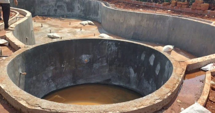 RCC swimming pool construction services in India